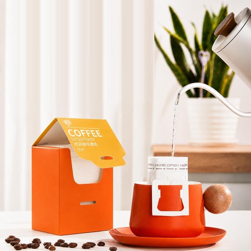 Home Office Form - 【M】25/50 قطعة من فلاتر القهوة المعلقة