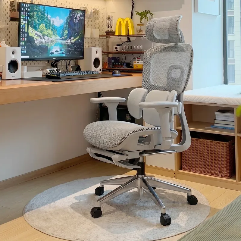 Home Office Desk - كرسي مكتب مريح مع دعم للظهر،