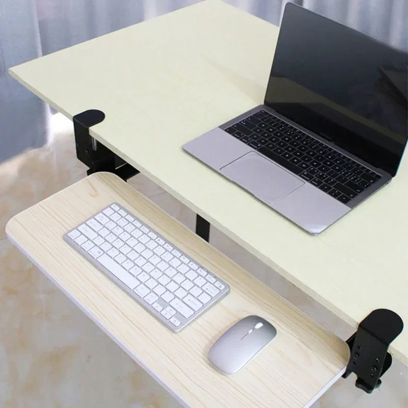 Keyboard Tray Under Desk - رف تخزين لوحة المفاتيح قابل للسحب