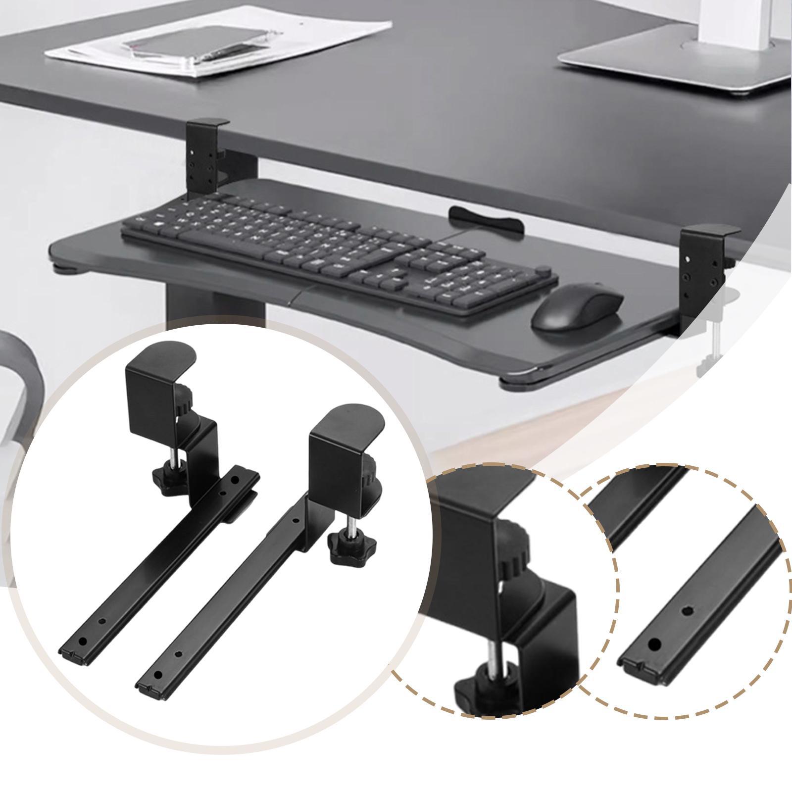 Keyboard Tray Under Desk - قطعتان تحت المكتب لوحة المفاتيح صينية