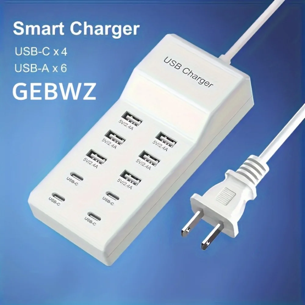Home Office Of Uk - 10 منافذ USB محطة شحن محور