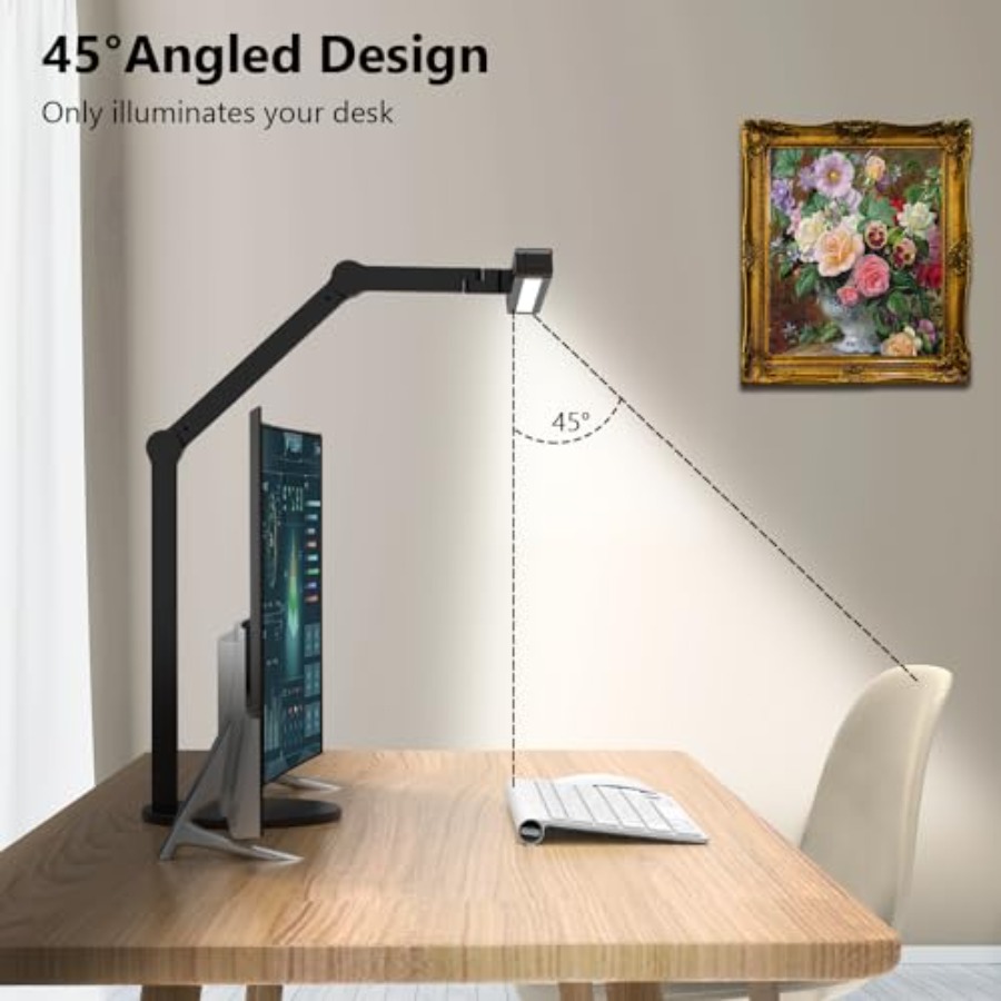 مصباح مكتب معماري مع إضاءة محي - مراجعة Home Office Desk وسعره