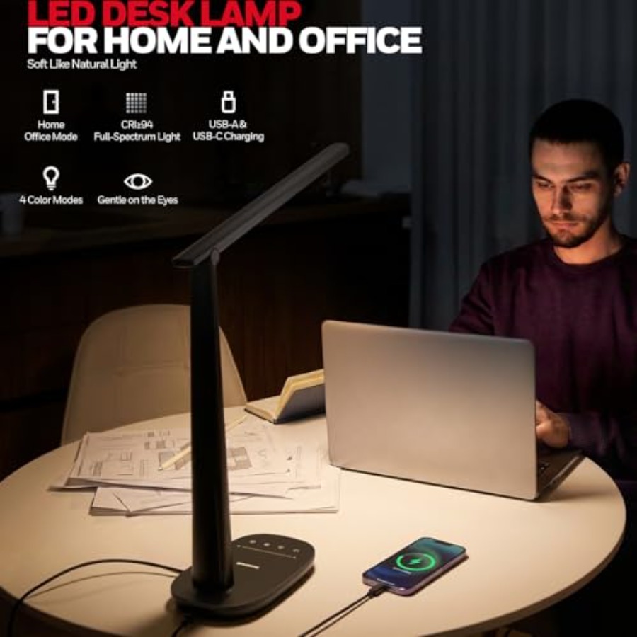 مصباح مكتب LED للمنزل والمكتب، - مراجعة Home Office Desk وسعره