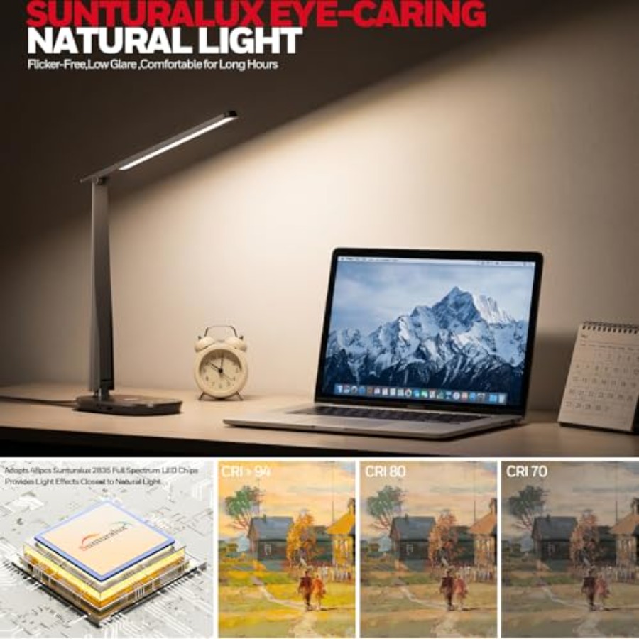 مصباح مكتب LED للمنزل والمكتب، - مراجعة Home Office Desk وسعره