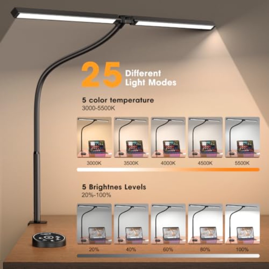 مصباح مكتب LED للمكتب والمنزل  - مراجعة Home Office Desk وسعره