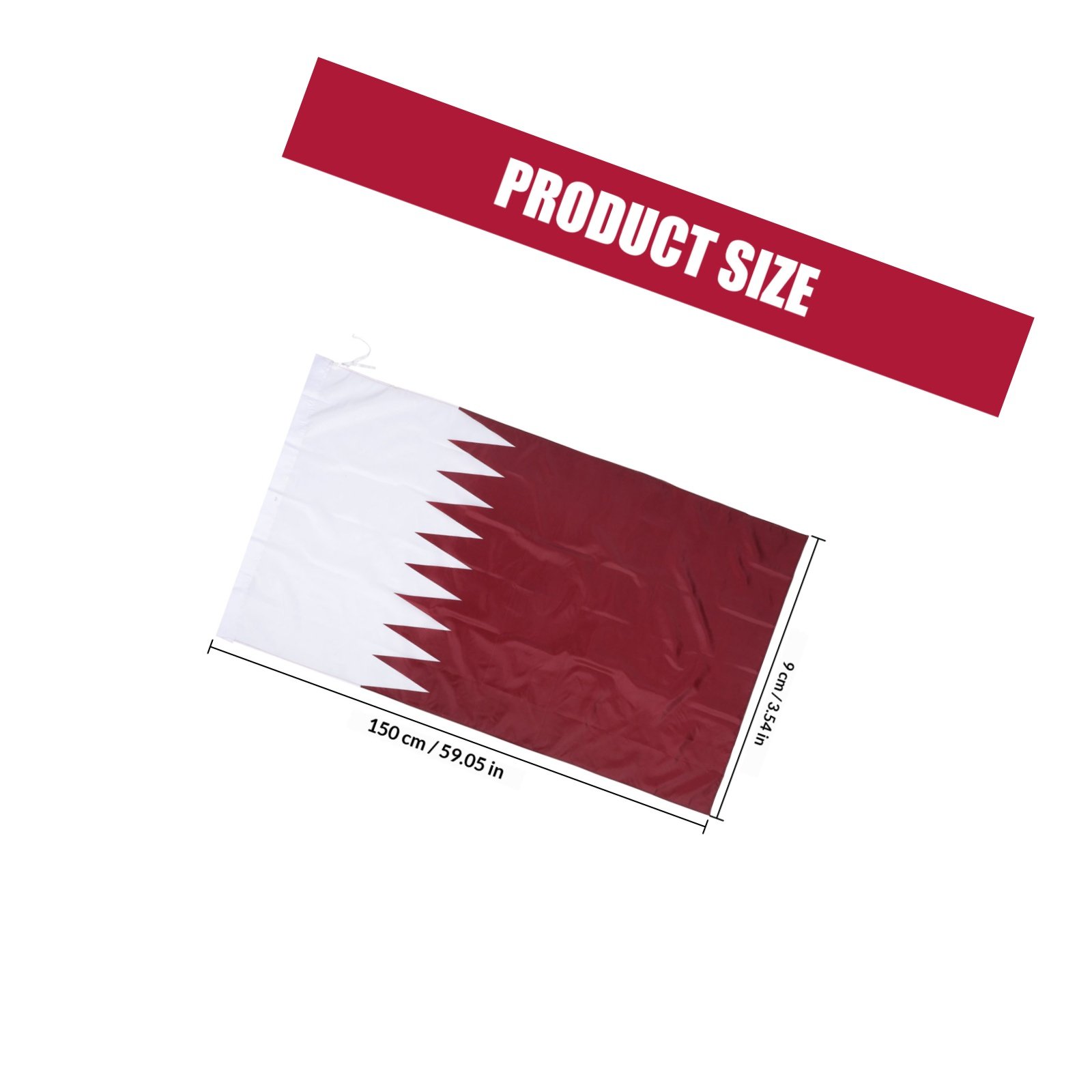 علم قطر المعلق من البوليستر لل - مراجعة Home Office Qatar وسعره