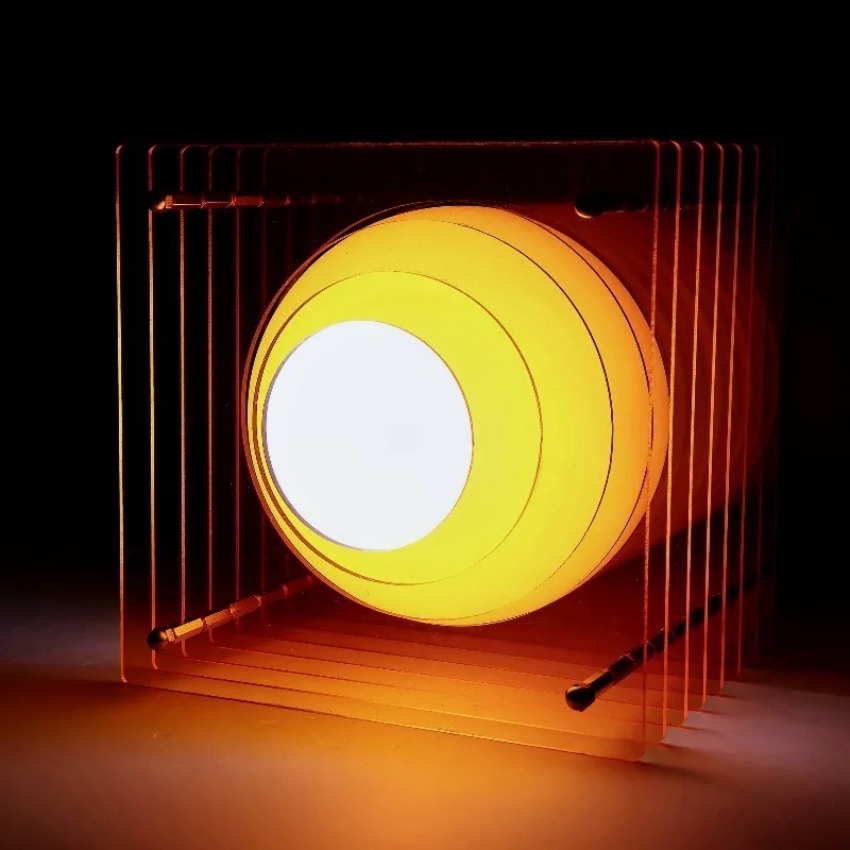 DIY الاكريليك ألف طبقة مصباح م - مراجعة Desk Lamp Led وسعره