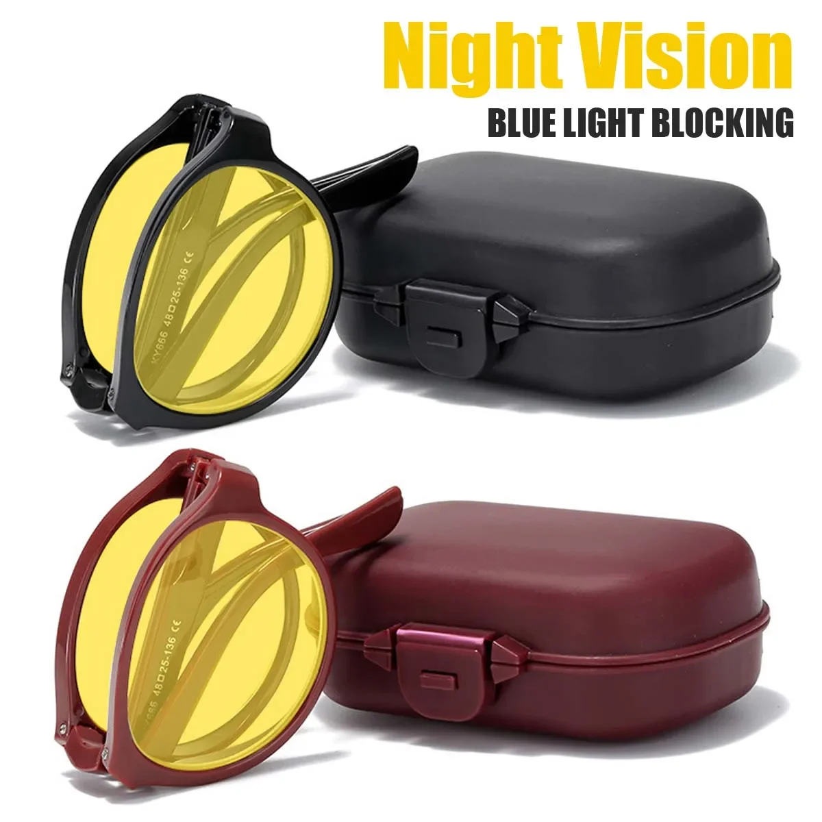 نظارات رؤية ليلية قابلة للطي م - مراجعة Blue Light Glasses وسعره