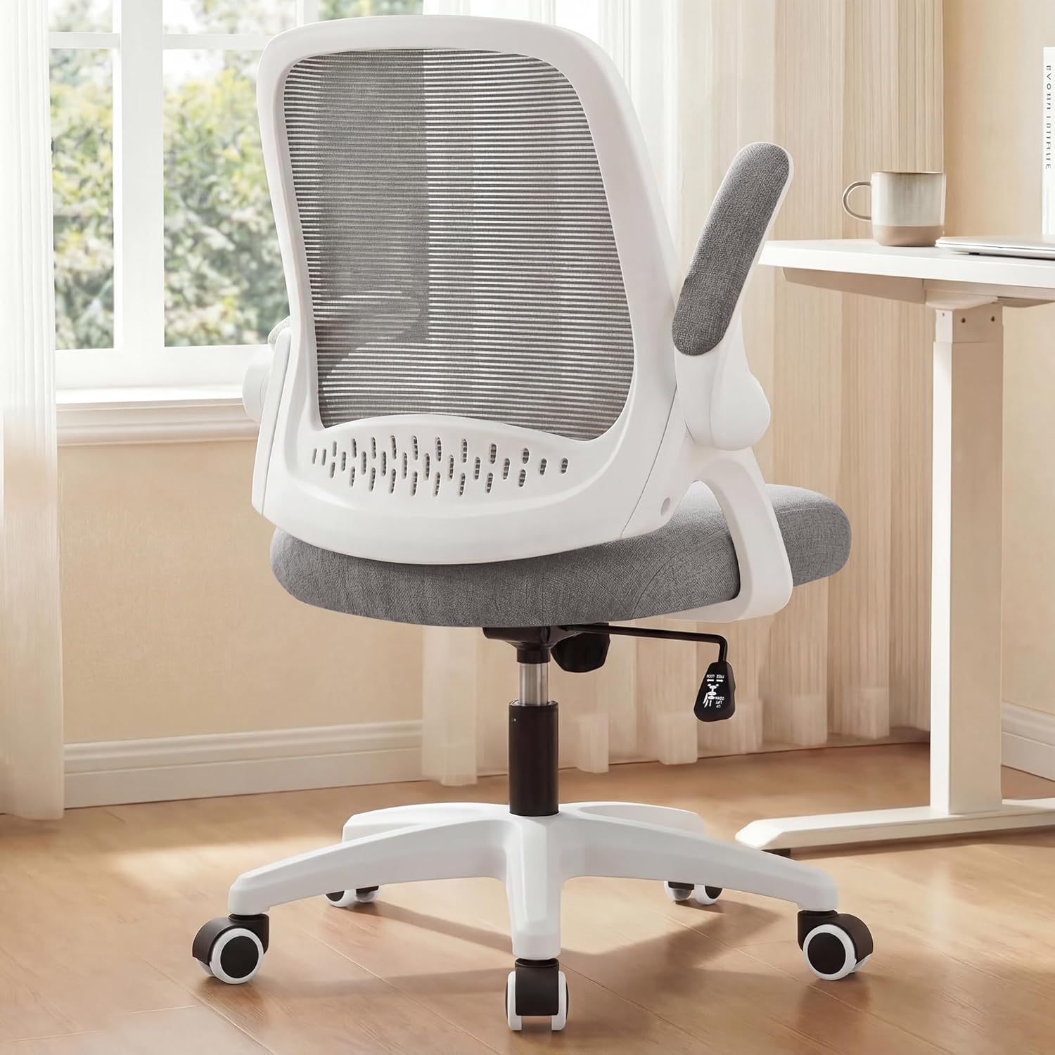 كرسي مكتب شبكي مريح مع دعم للظ - مراجعة Home Office Desk وسعره
