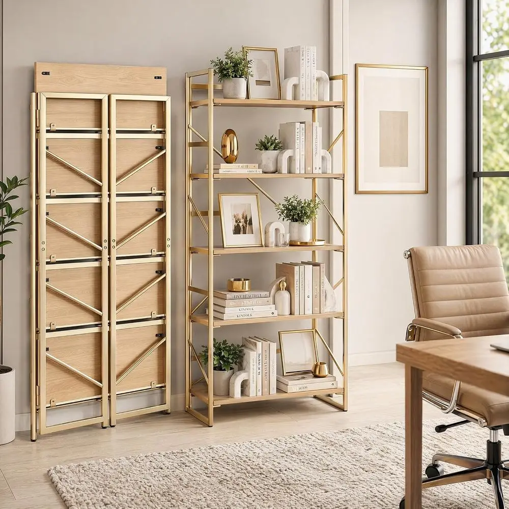 رف كتب قابل للتحويل 2 في 1، رف - مراجعة Home Office With Bookshelves وسعره
