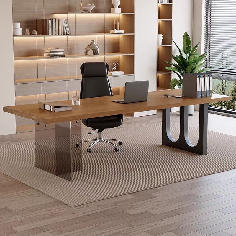 مكتب خشبي عائم من الأكريليك ال - مراجعة Home Office Desk وسعره