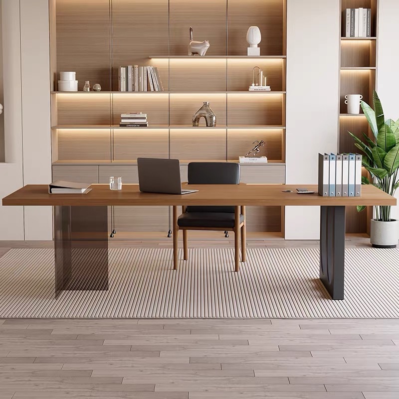 مكتب خشبي عائم من الأكريليك ال - مراجعة Home Office Desk وسعره