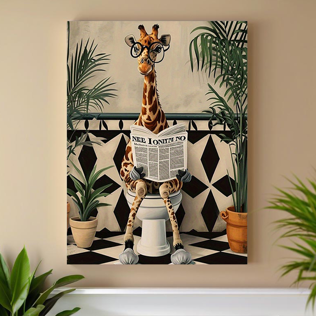 لوحة قماشية مسطحة ثنائية الأبع - مراجعة Home Office Inspiration وسعره