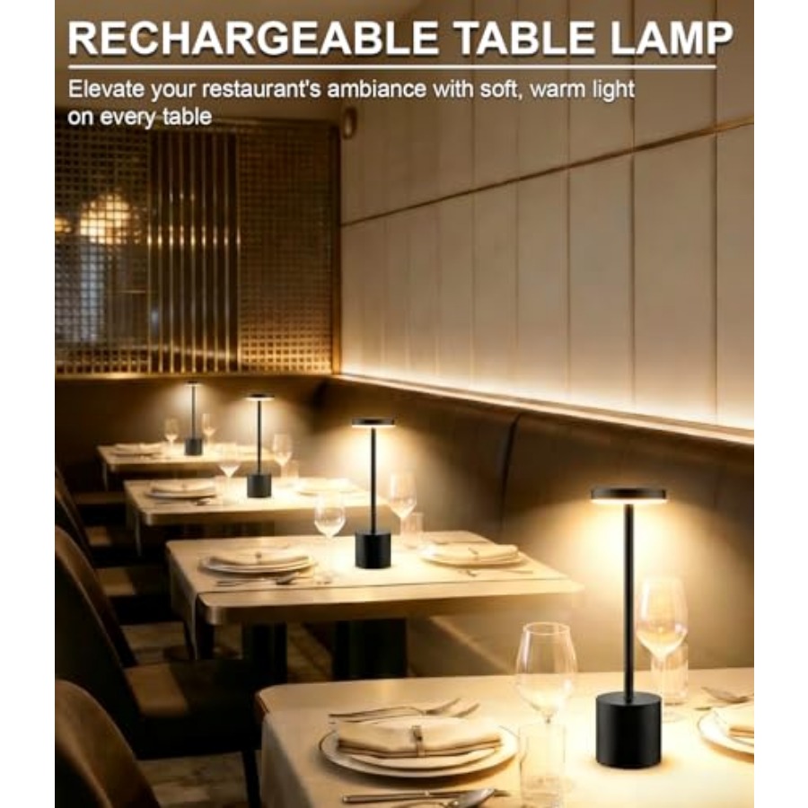 مجموعة مصابيح طاولة لاسلكية من - مراجعة Desk Lamp Led وسعره