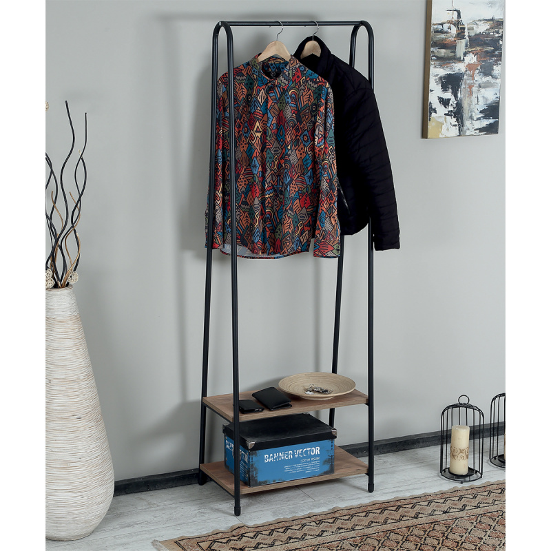 رف كتب خشبي بإطار معدني صناعي  - مراجعة Home Office With Bookshelves وسعره