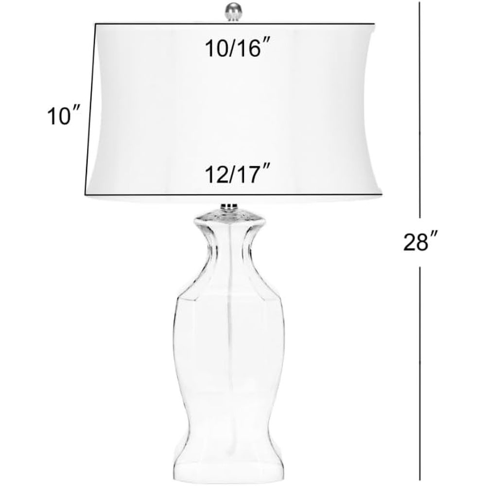 مجموعة مصابيح طاولة زجاجية شفا - مراجعة Desk Lamp Led وسعره