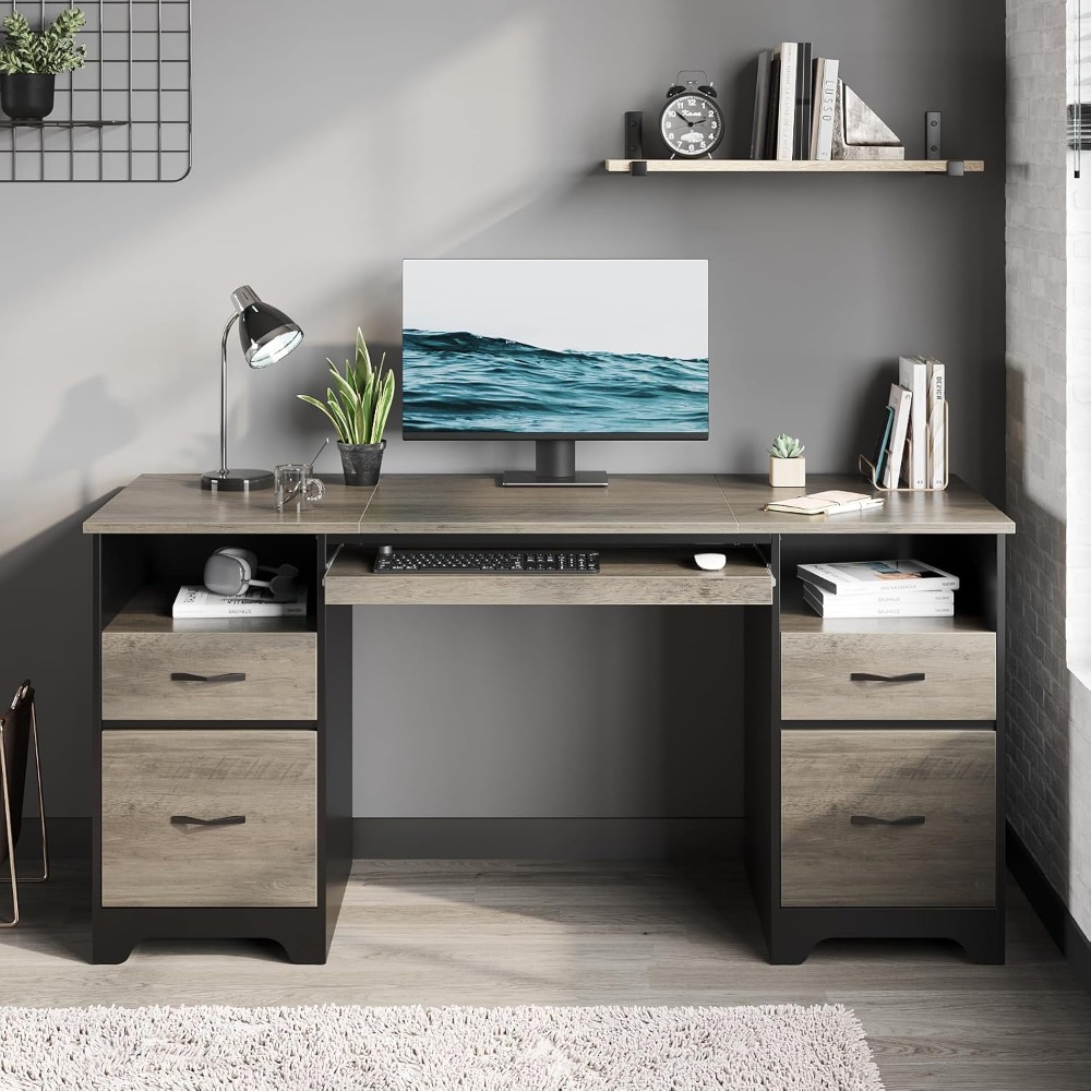 شحن داخل الولايات المتحدة: مكت - مراجعة Keyboard Tray Under Desk وسعره