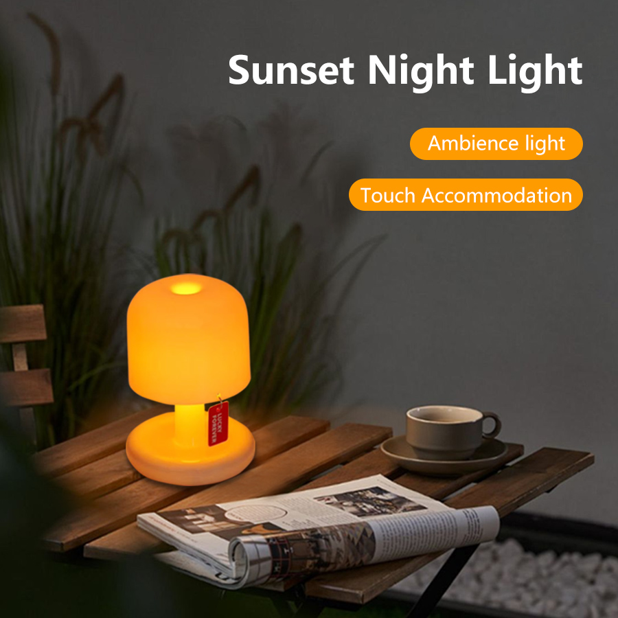 مصباح غروب الشمس الصغير يعمل ب - مراجعة Desk Lamp Led وسعره