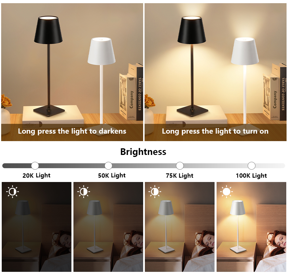 مصباح مكتب LED قابل لإعادة الش - مراجعة Desk Lamp Led وسعره