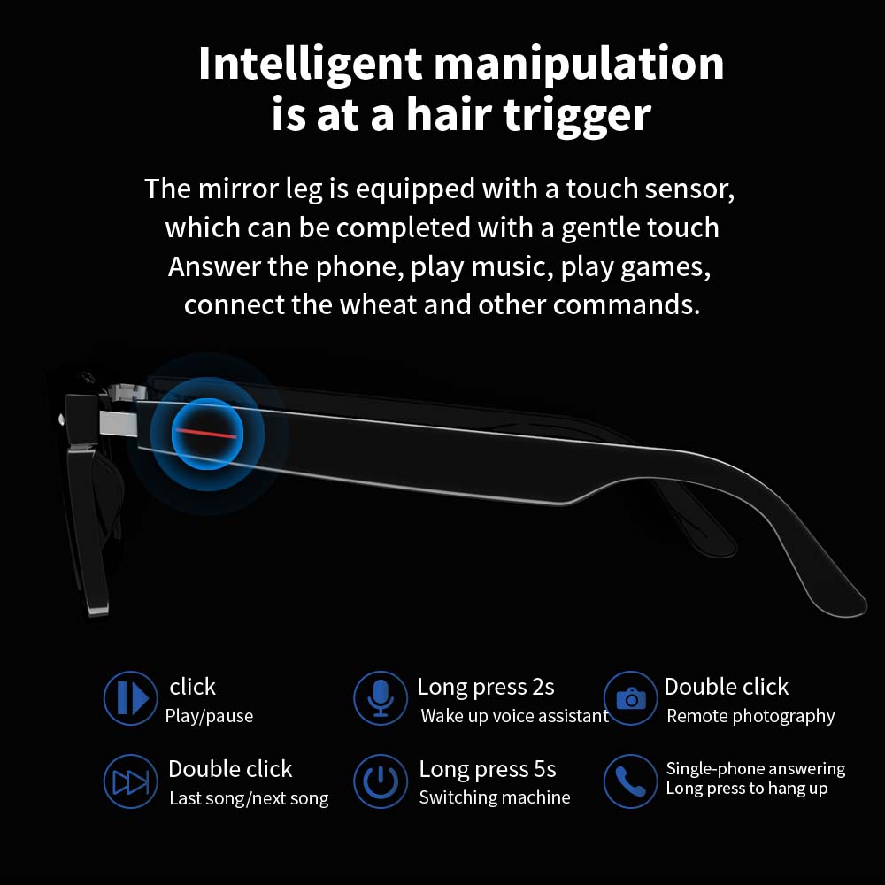 نظارات SENBONO E13 الذكية: عدس - مراجعة Blue Light Glasses وسعره